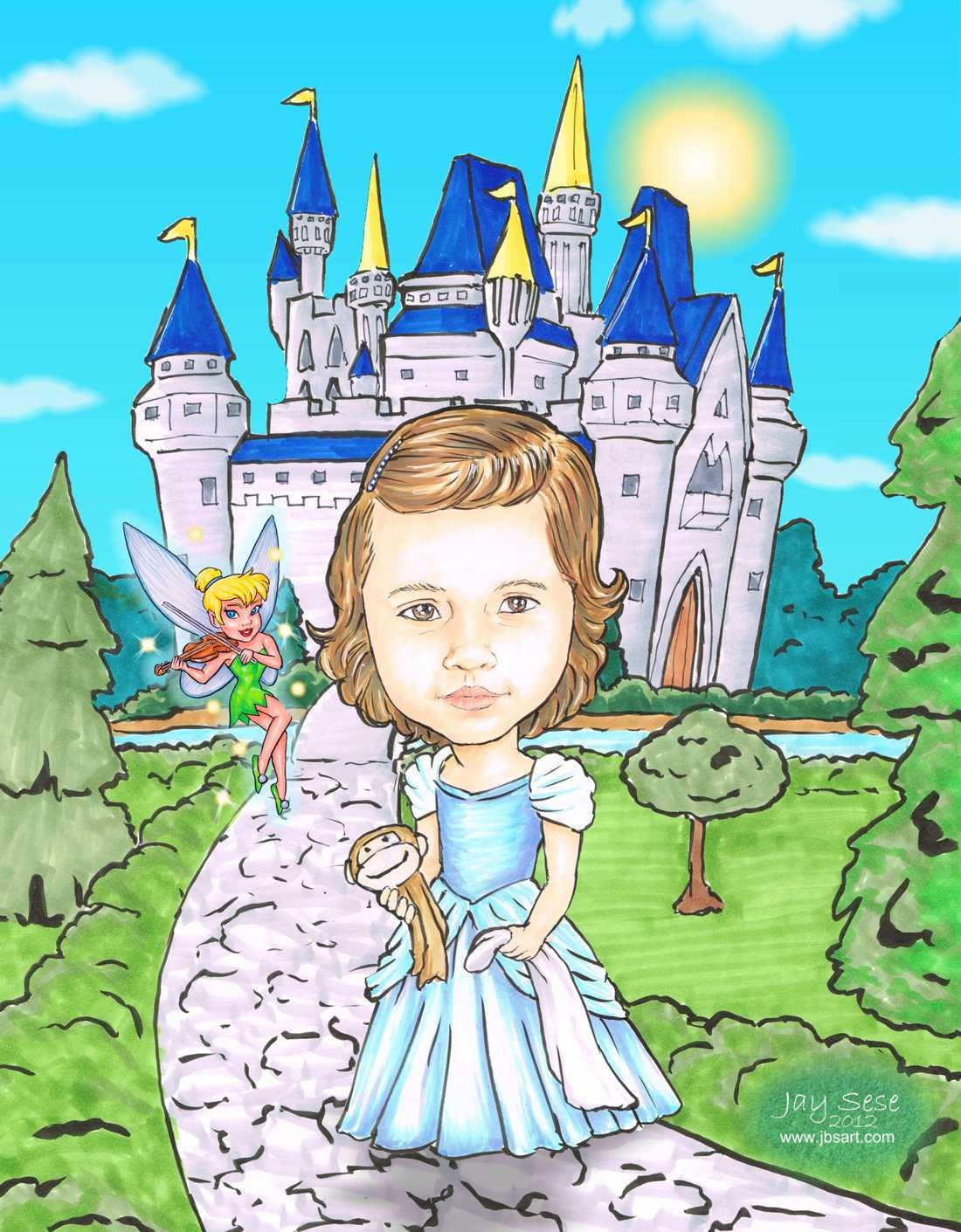 Cinderella drawing 11 x 14, jpg