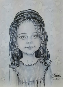 Fictitious Daughter portrait